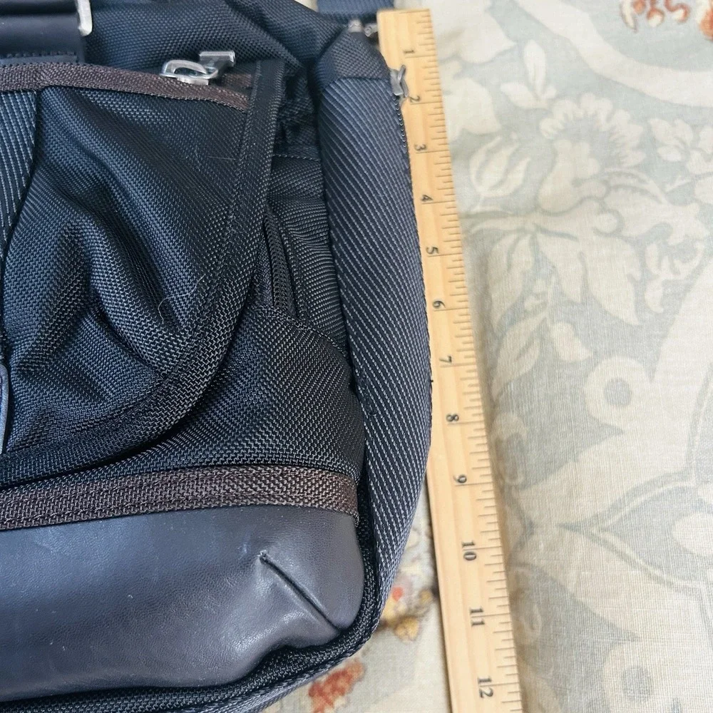 Tumi Alpha Bravo Pinckney Flap Brief Ballistic Nylon 22634 Travel Messenger